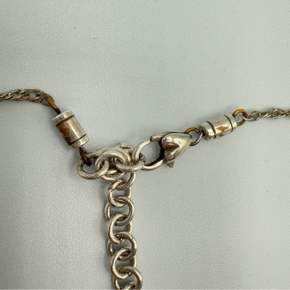 Brighton Puffy Diamond Lace Heart Reversible Pendant Necklace - Picture 8 of 16